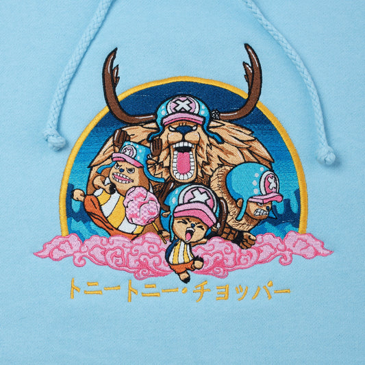 Cotton Candy Tony Tony Chopper Embroidered Sweater