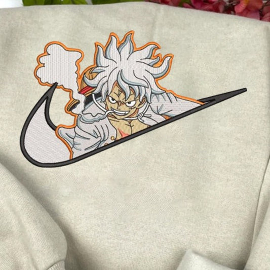 Gear 5 Luffy X Swoosh Embroidered Sweater