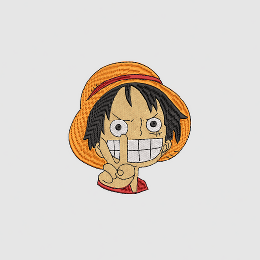 Kid Luffy Embroidered Sweater