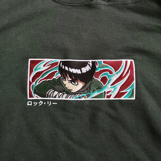 Rock Lee Box Logo Embroidered Sweater