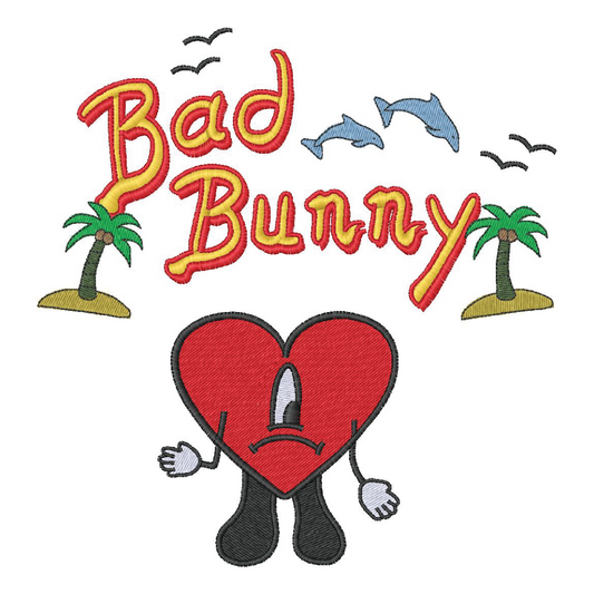 Bad Bunny Un Verano Sin Ti Embroidered Sweater