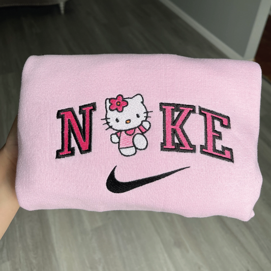Hello Kitty X Swoosh Embroidered Sweater